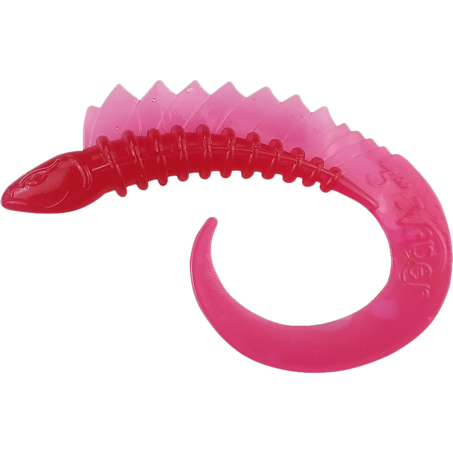 Relax Viper 3" 7 cm - Röd/Rosa