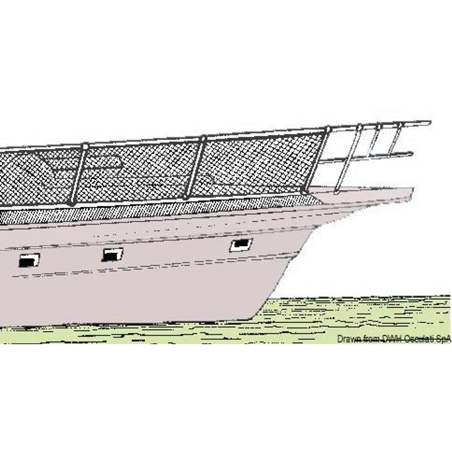 Keulakaideverkko sininen 600 mm x 30 m