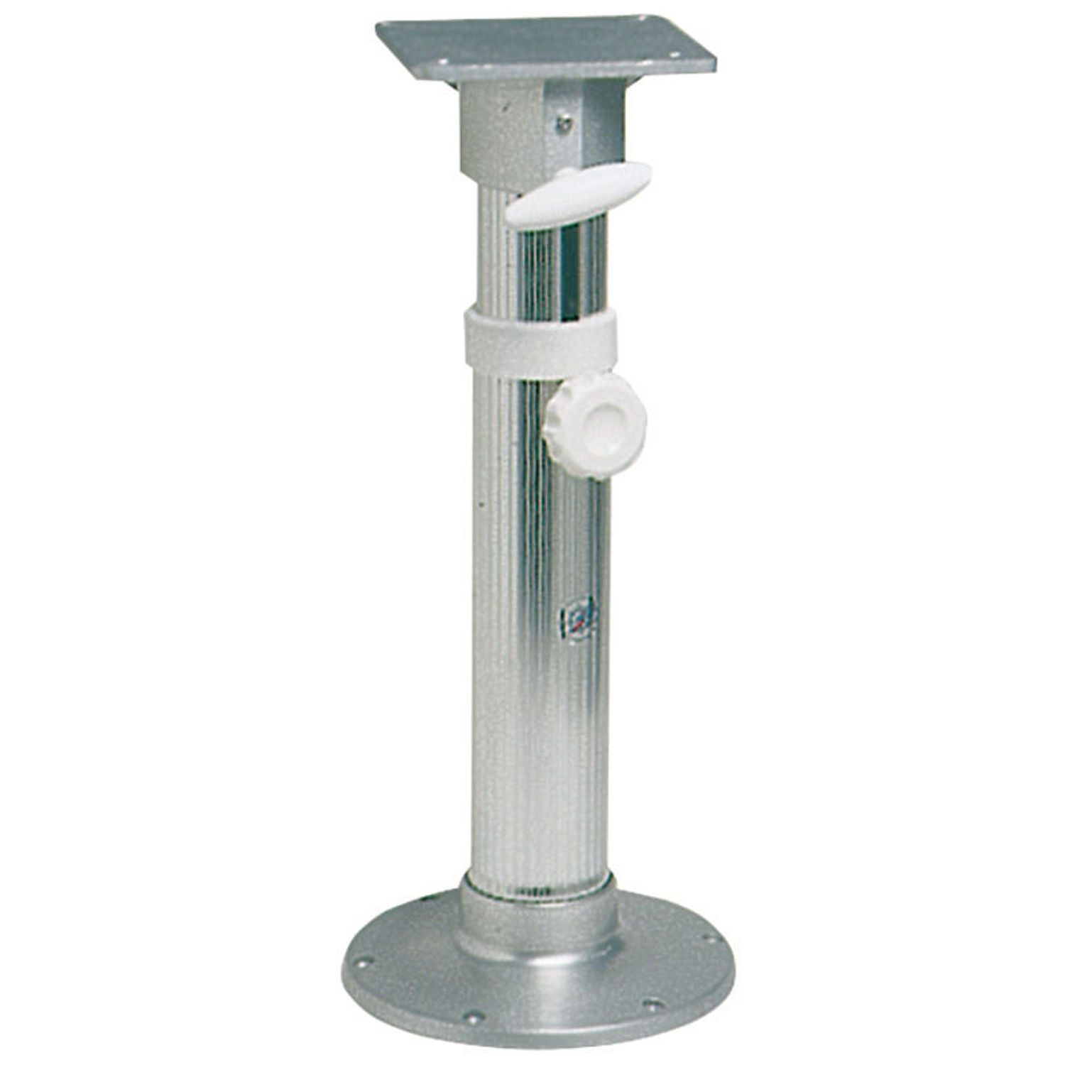 Svingbar stolpidestall, nylon, teleskopisk, polert, 45-62 cm