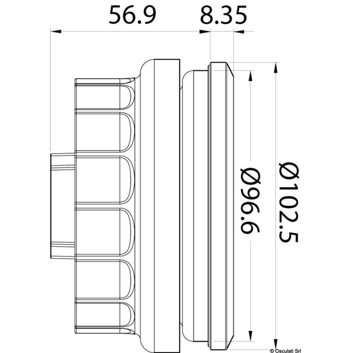 LCD multifunksjonsinstrument for Yamaha utenbordsmotor