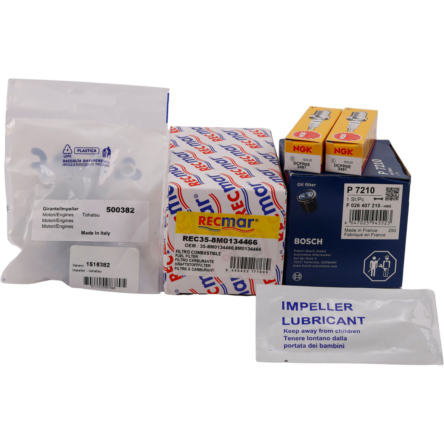 Mercury Service Kit 3 (9,9, 15, 20 HK EFI)