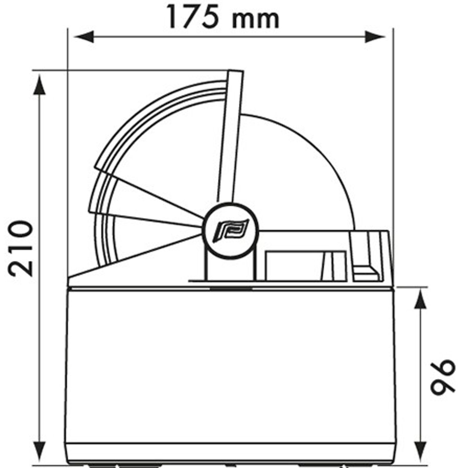 Nakenhus Olympic 135 hvit