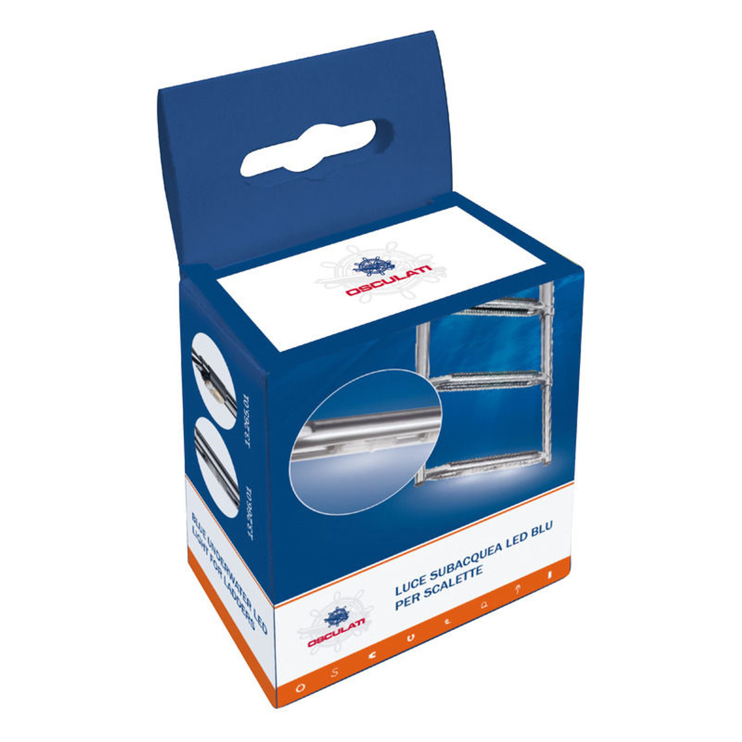 LED-lys til Standard-badestige 38mm, 2 stk