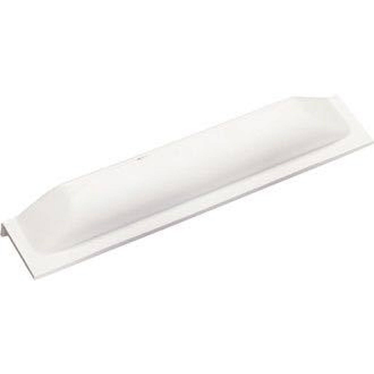 Dan-Fender Quay Fender Straight 50x10cm Hvit PVC-konstruksjon