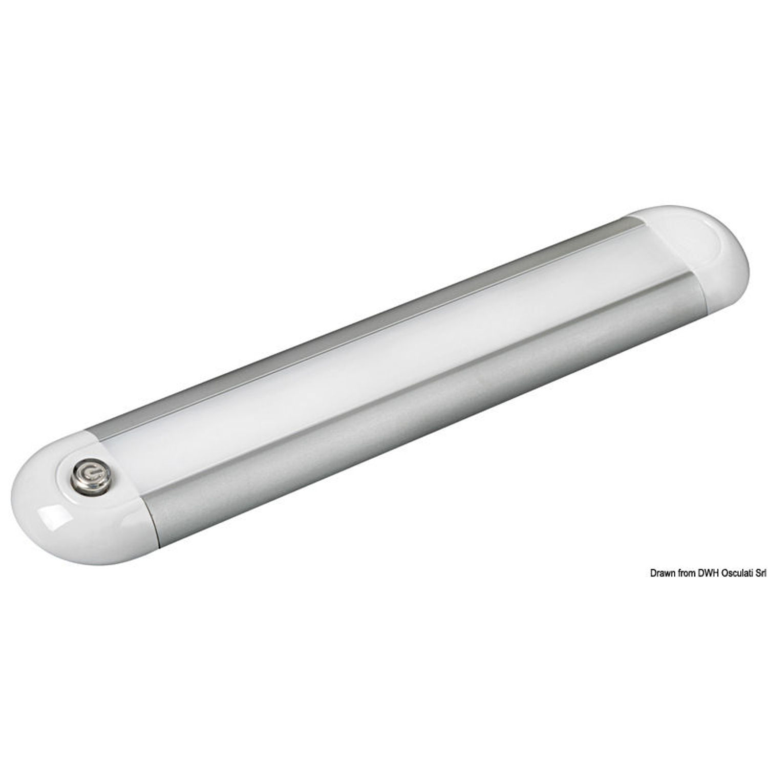 LED-taklampa med touchströmbrytare 12/24V