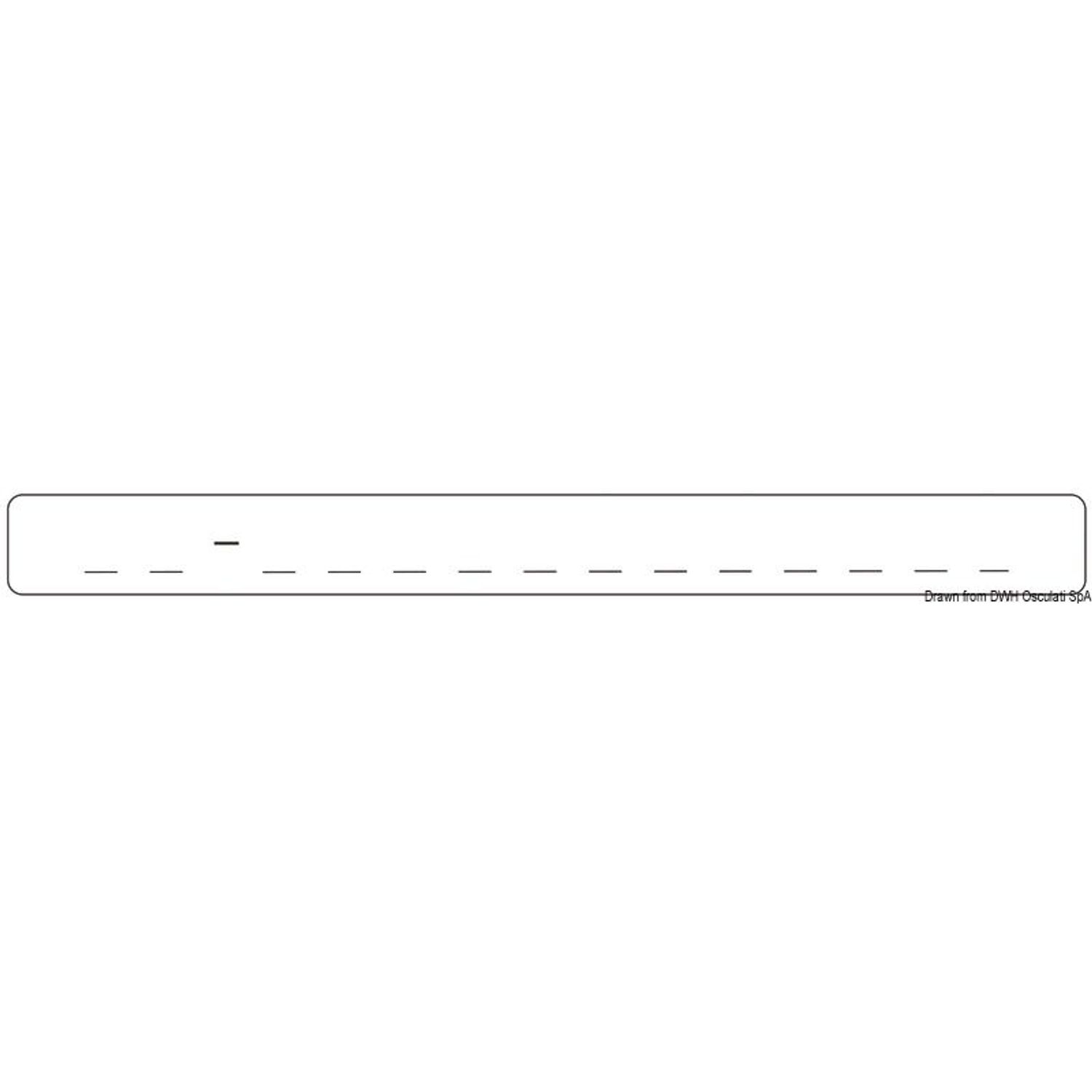 CE bådidentifikationsplade 140x13 mm