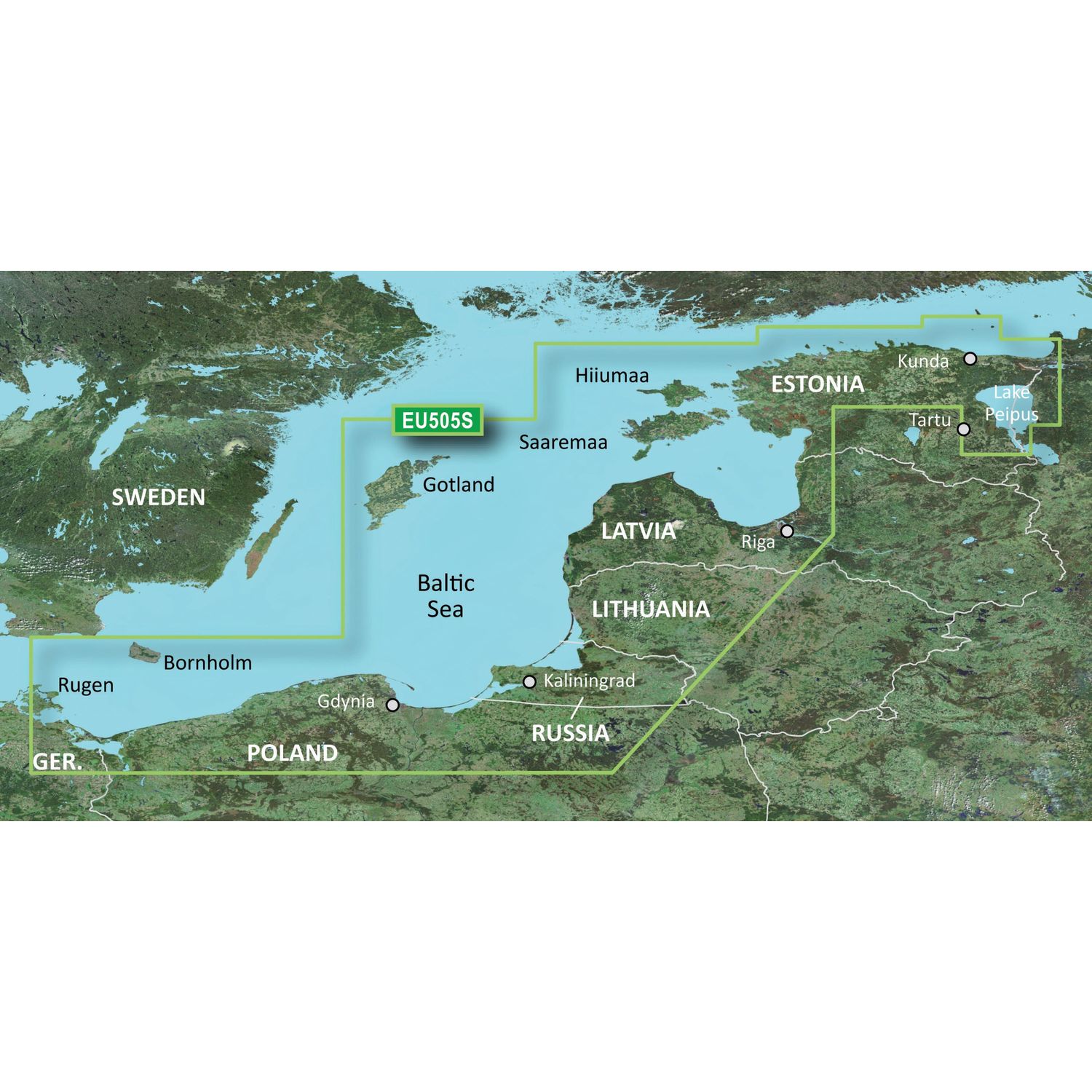 Garmin Bluechart G3 Vision Kartat