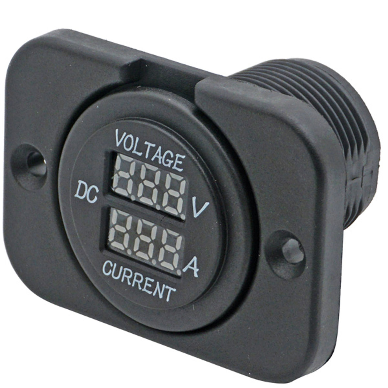 1852 paneeli, jossa on voltti- ja ampeerimittari 6-30 Vdc 0-10Amp