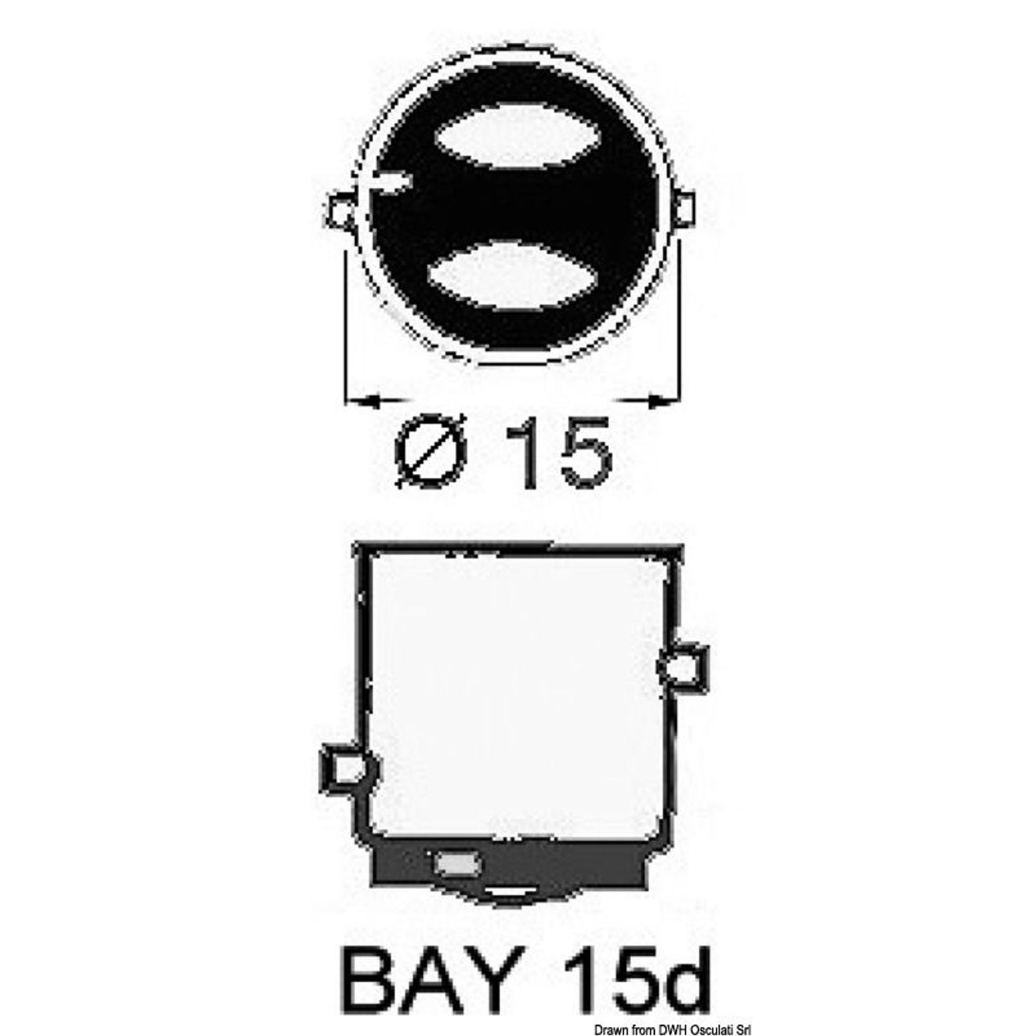 Glödlampa 10 W 24 V