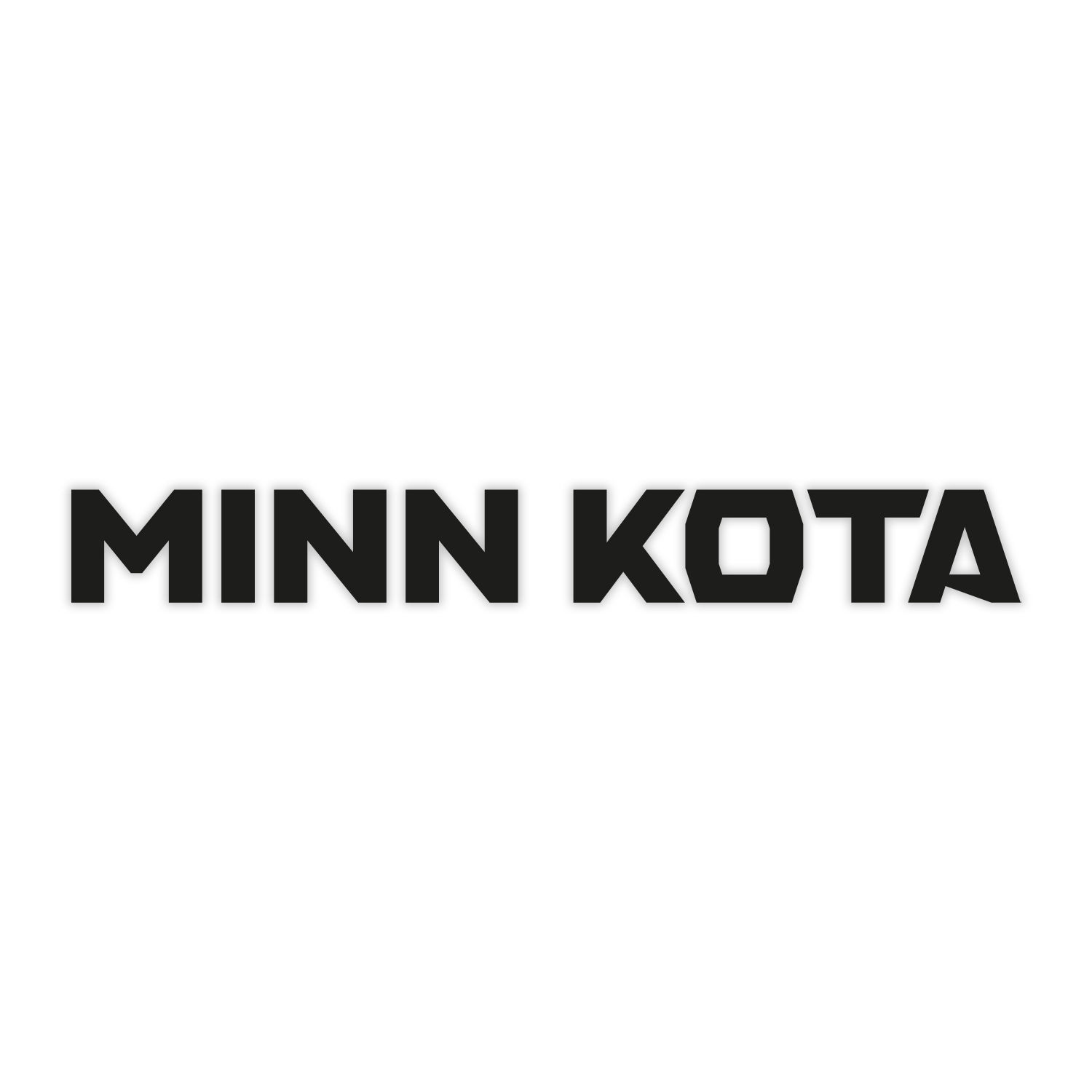 Klistermærke Minn Kota Talon 8 Sort
