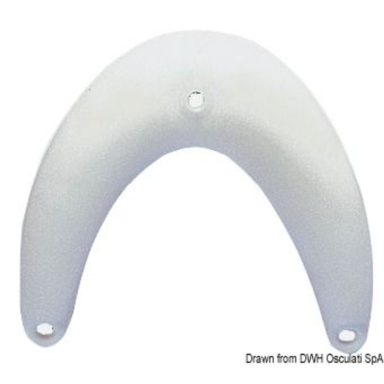 Mykblåst PVC-fender 55 x 47 cm