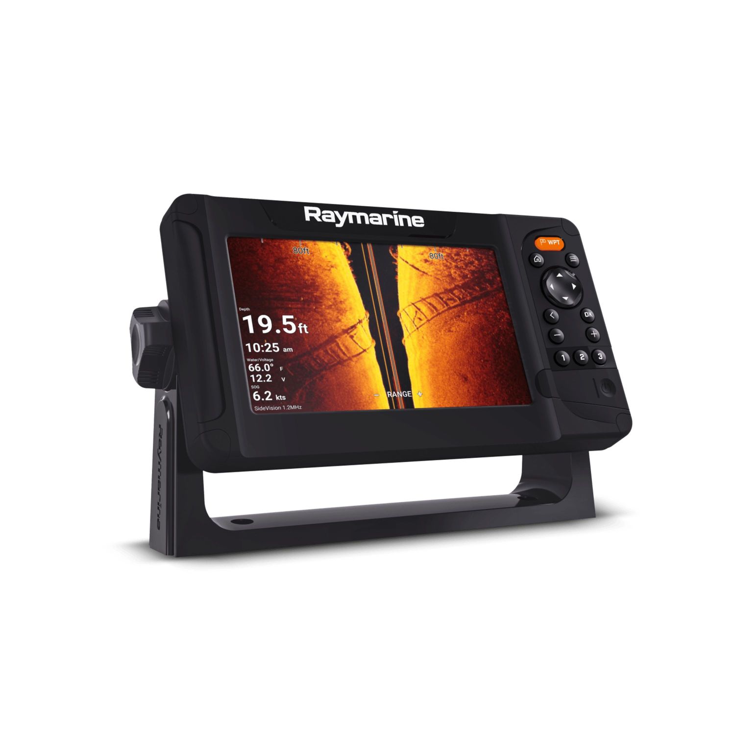 Raymarine Element 7'' Hypervision Plotter og Ekkolod Chirp