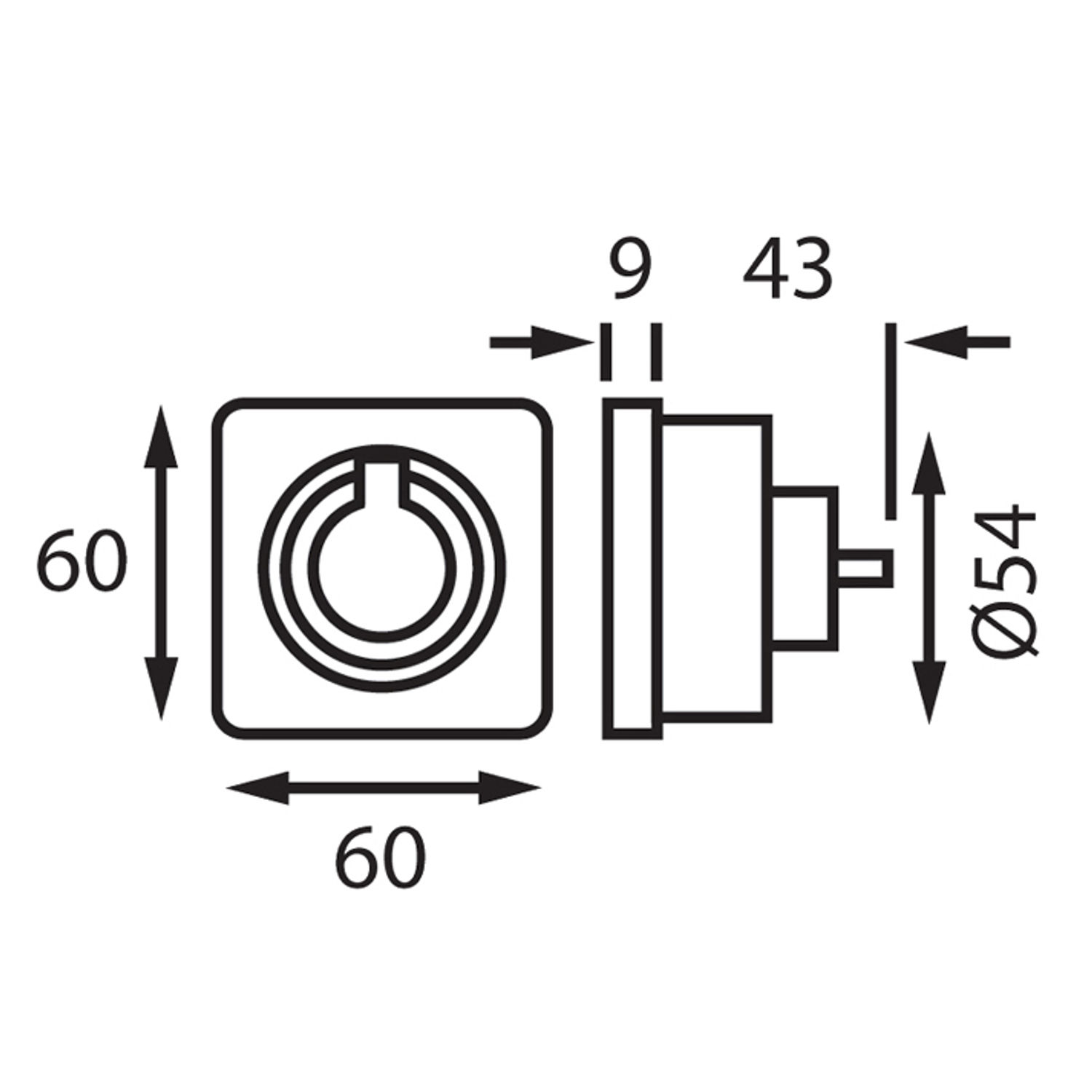 Frilight Eluttak 12v Krom