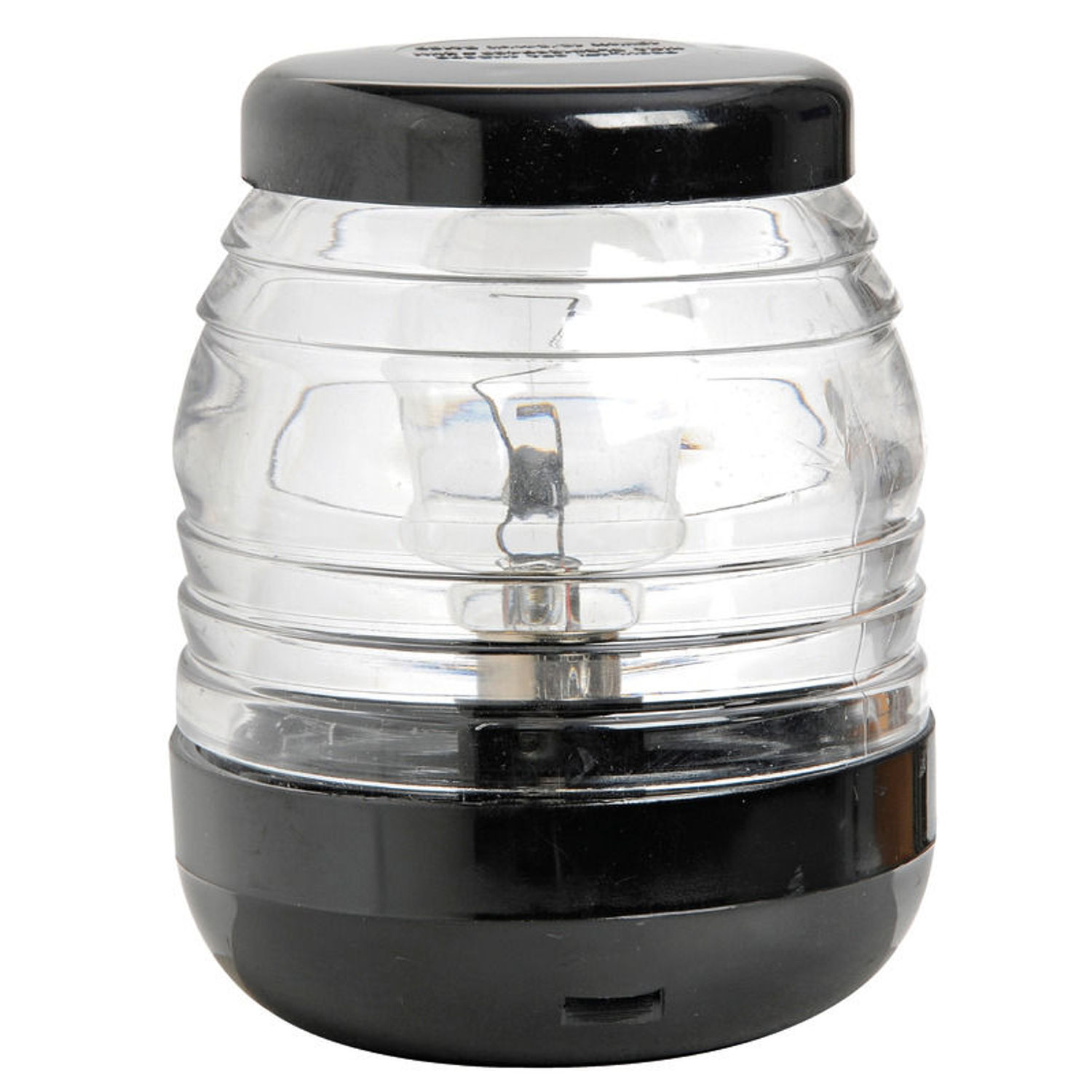 Classic 360° mastovalo valkoinen/musta 12 V