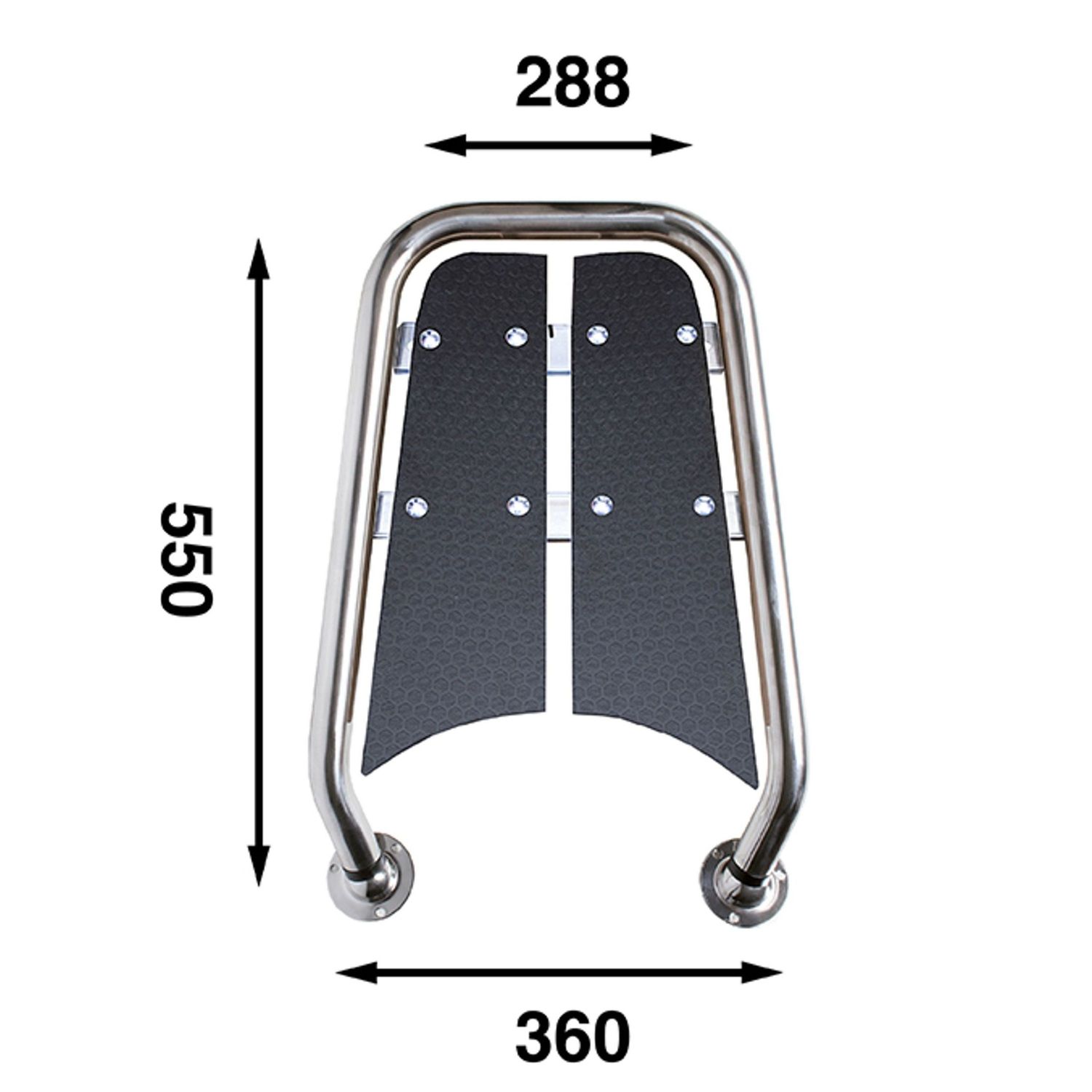 Båtsystem Motorbåtspeke, 550 mm, blackline