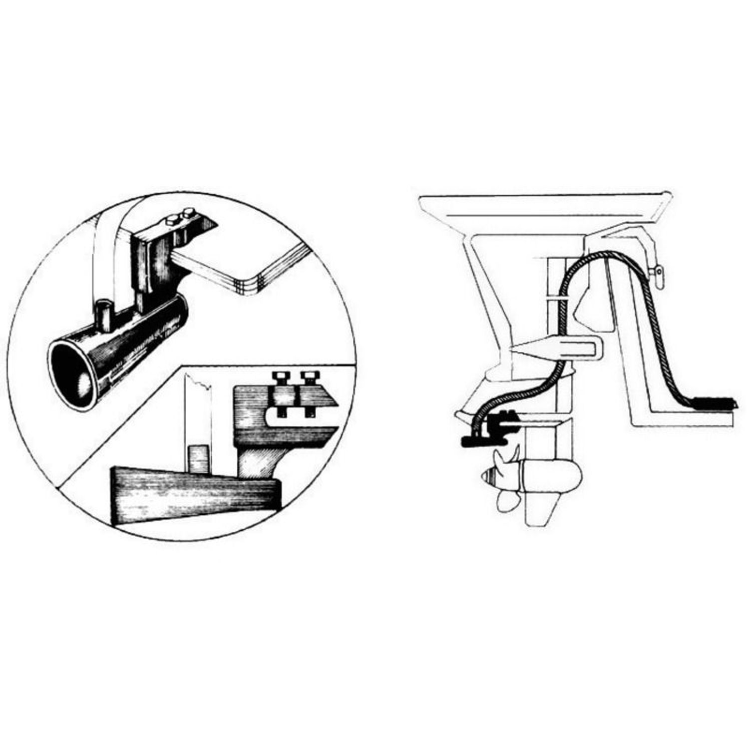 Piper Pump pumpe for utenbordsmotorer