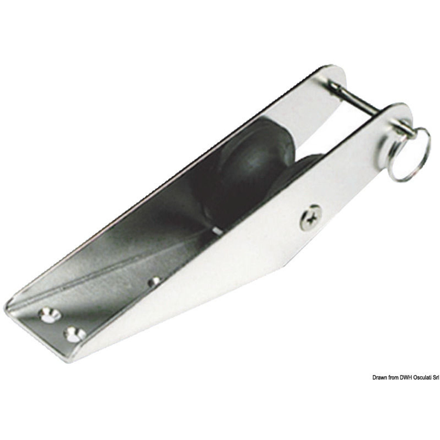 SS ankerrulle 280 x 55 mm
