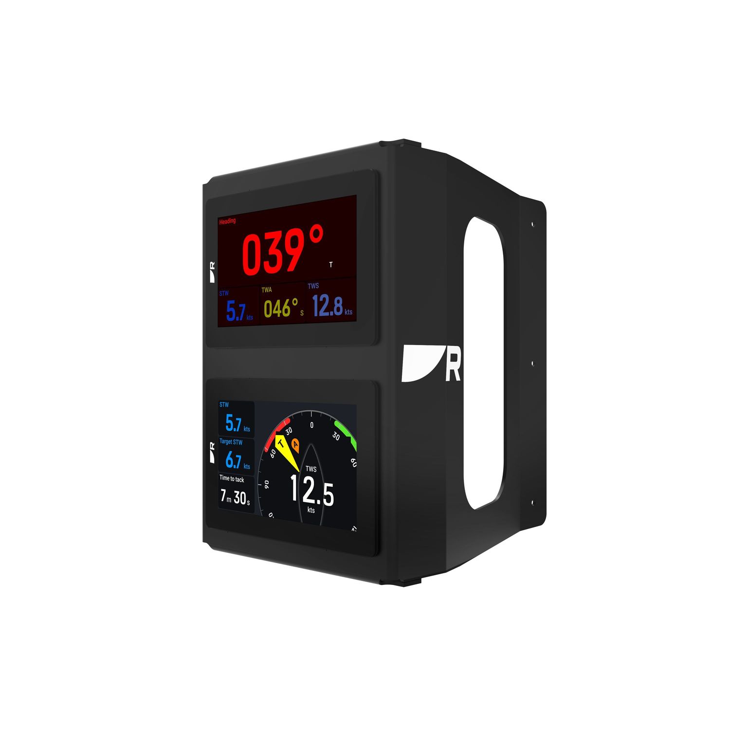 Raymarine Alpha 7 mastfäste liggandes, dubbel