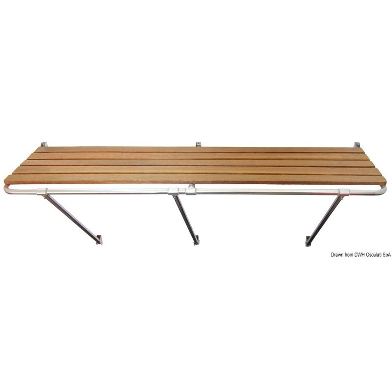 Agterplatform 230 x 55 cm