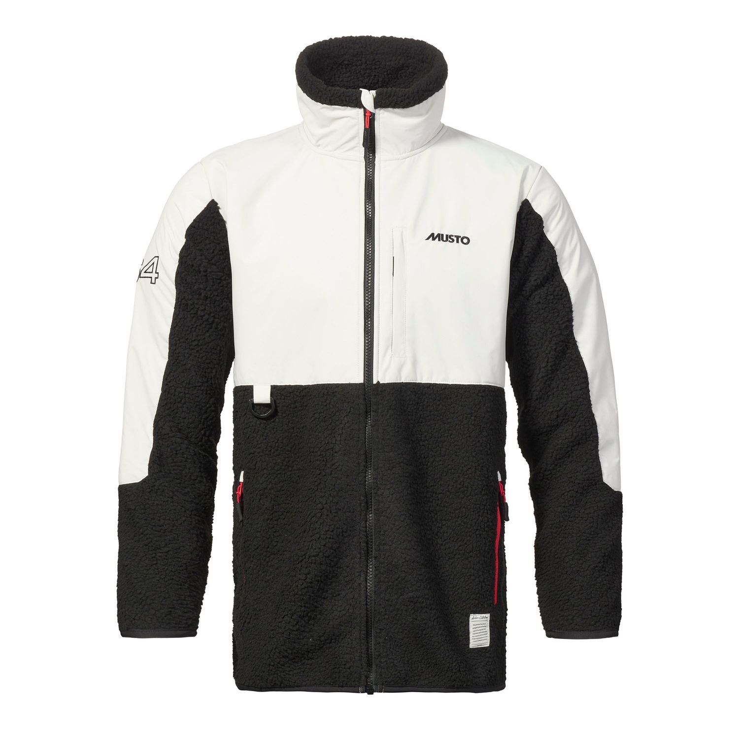 Musto 64 Sherpa Fleecejakke Herre Svart