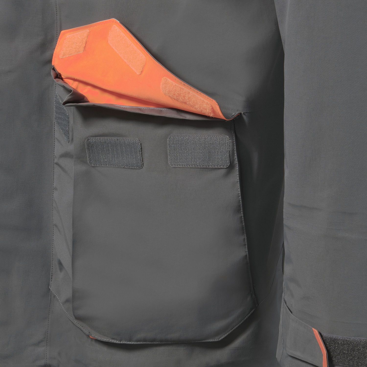 Seilerjakke M BR3 Pertex Offshore herre grå