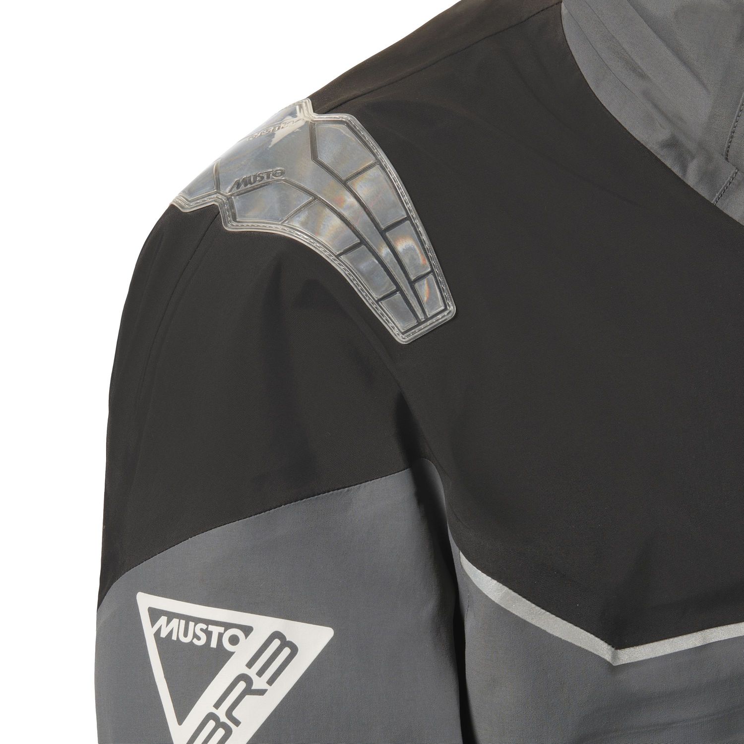 Seilerjakke M BR3 Pertex Offshore herre grå