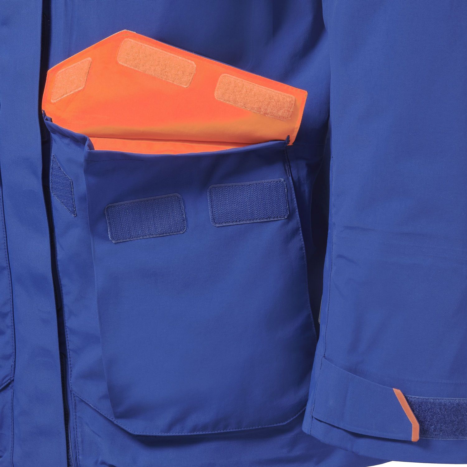 Seilerjakke M BR3 Pertex Offshore dame blå