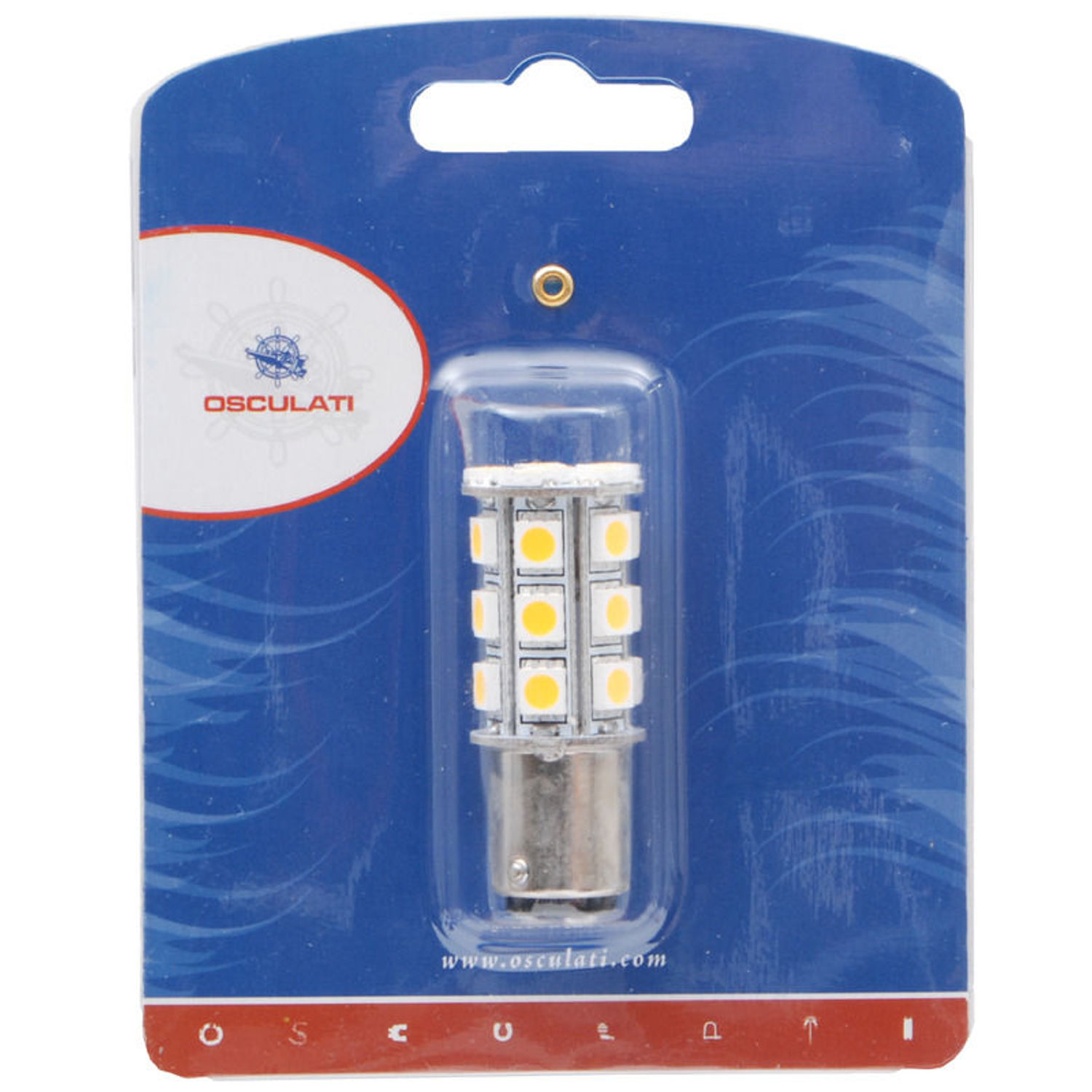 LED-pære 12/24 V BA15D 4 W 400 lm
