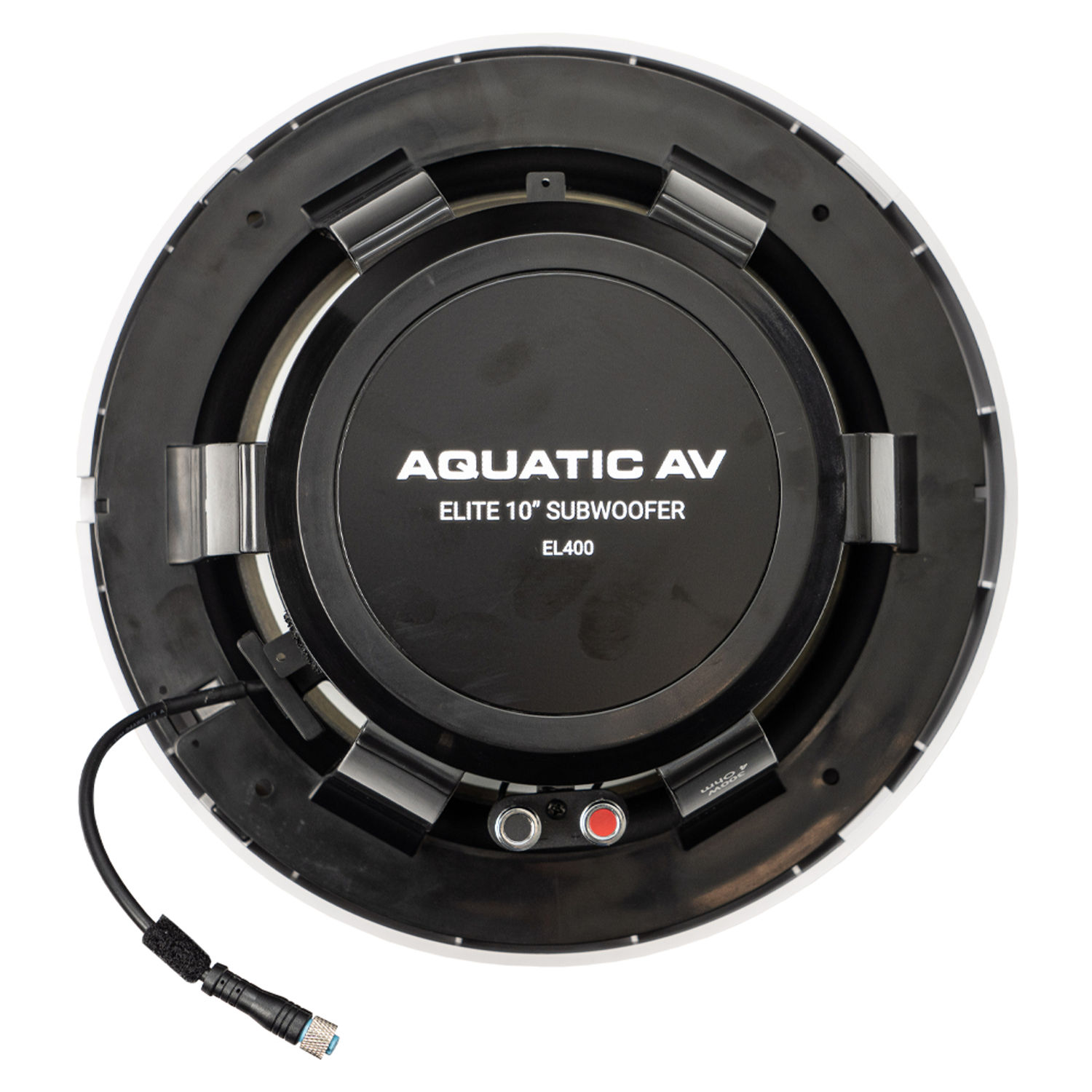 Aquatic AV 10" Elite Subwoofer Sort