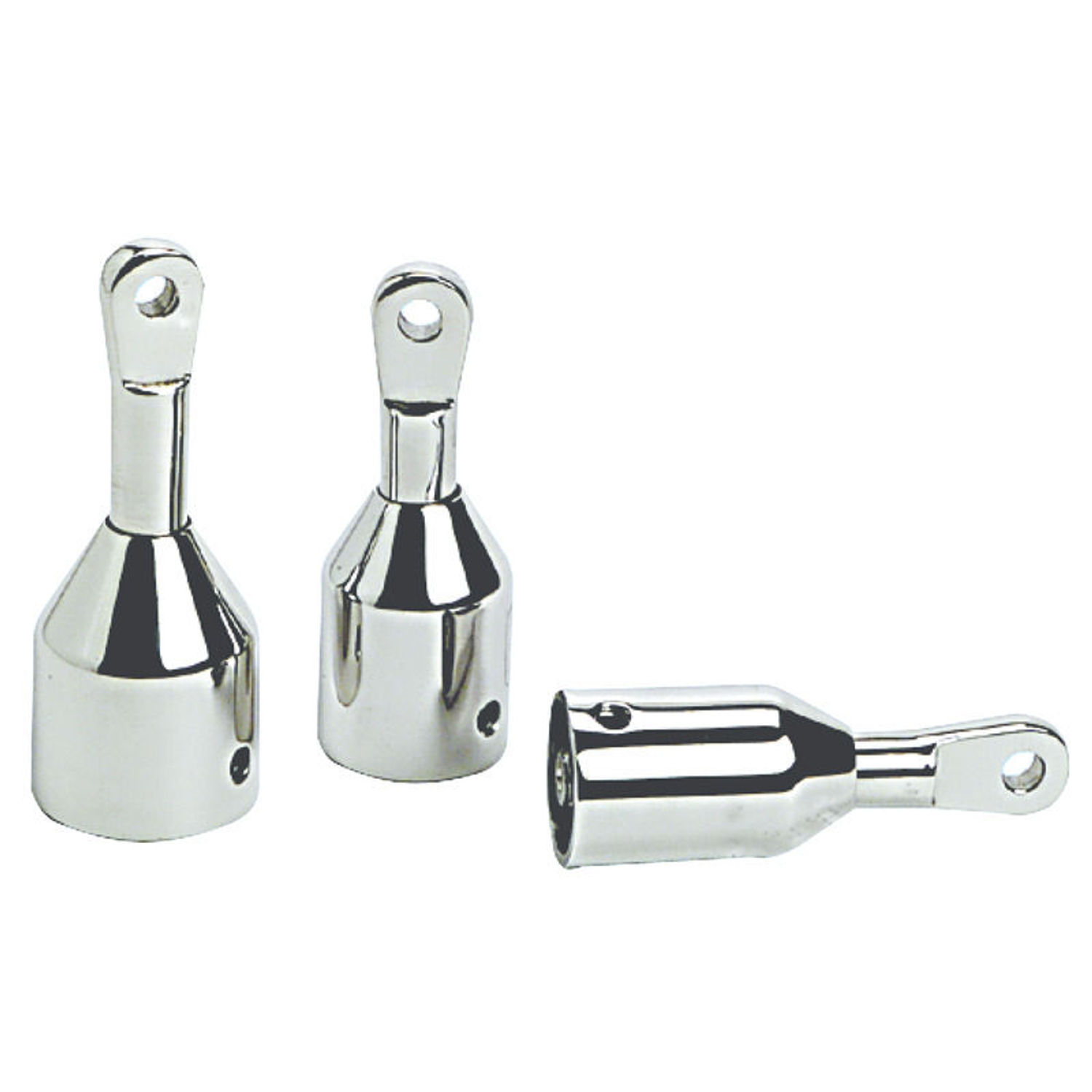 Päätyhela AISI316 30-mm putken asennukseen