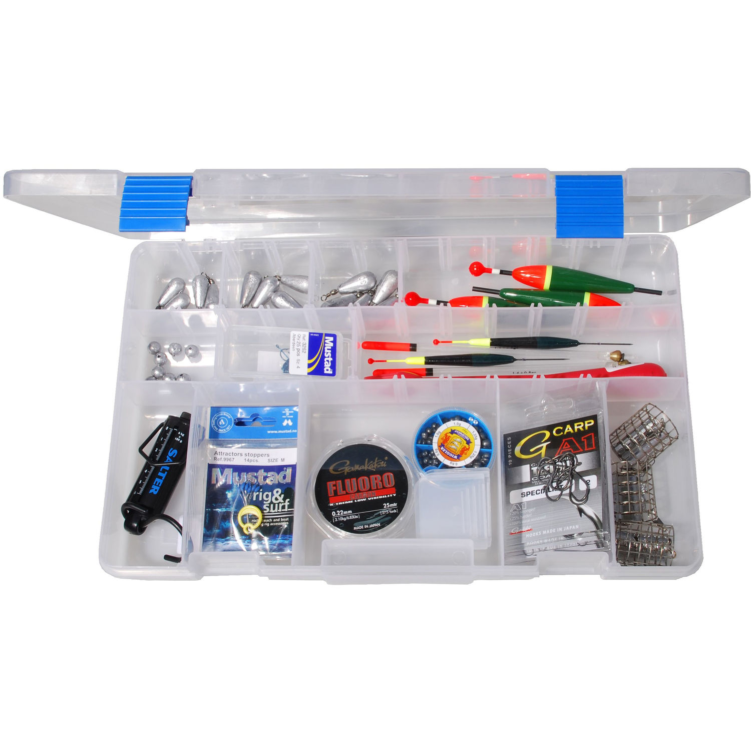 Betesask med rundade fack 36 x 22,5 x 5cm