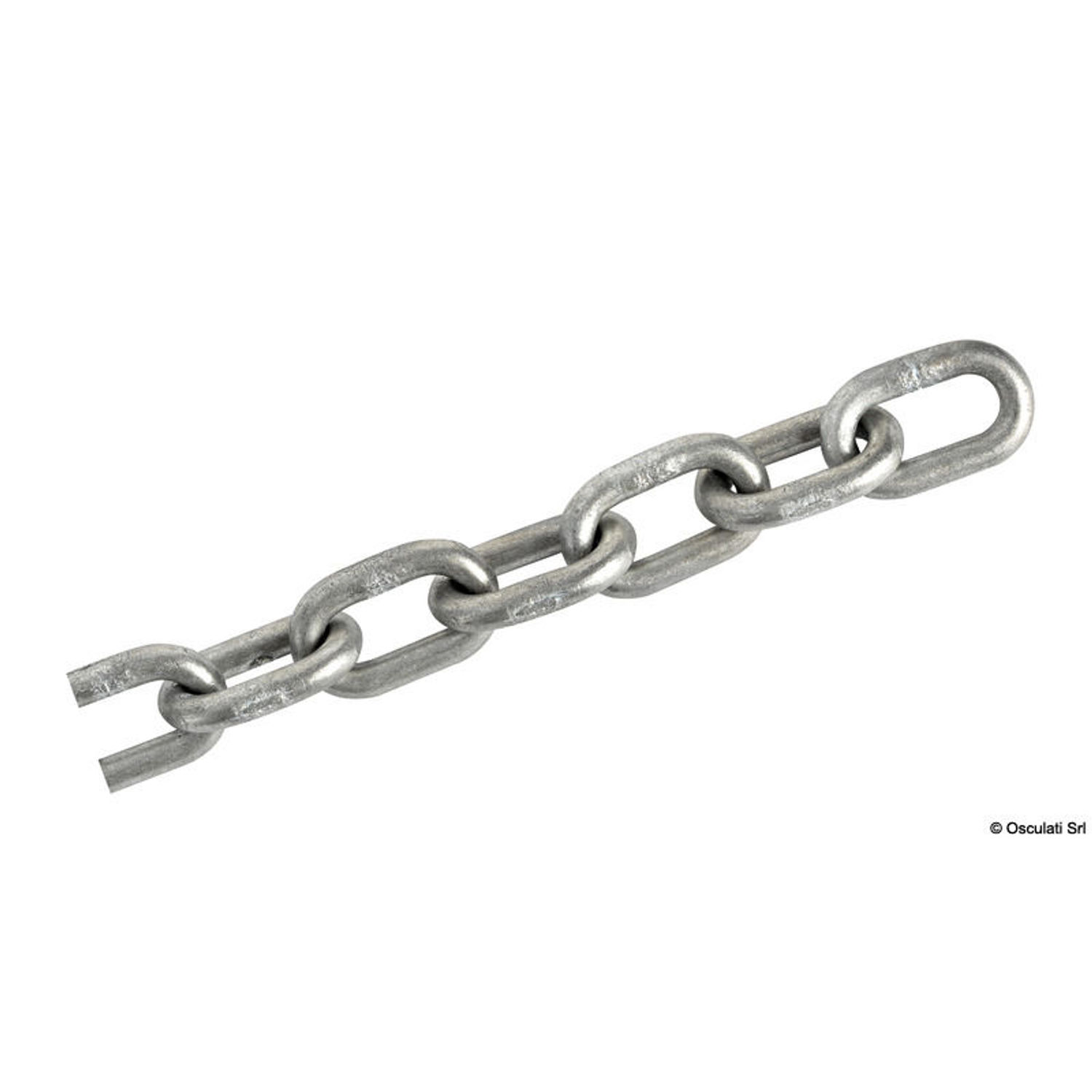 Sinkitty kalibroitu ketju 6 mm x 25 m