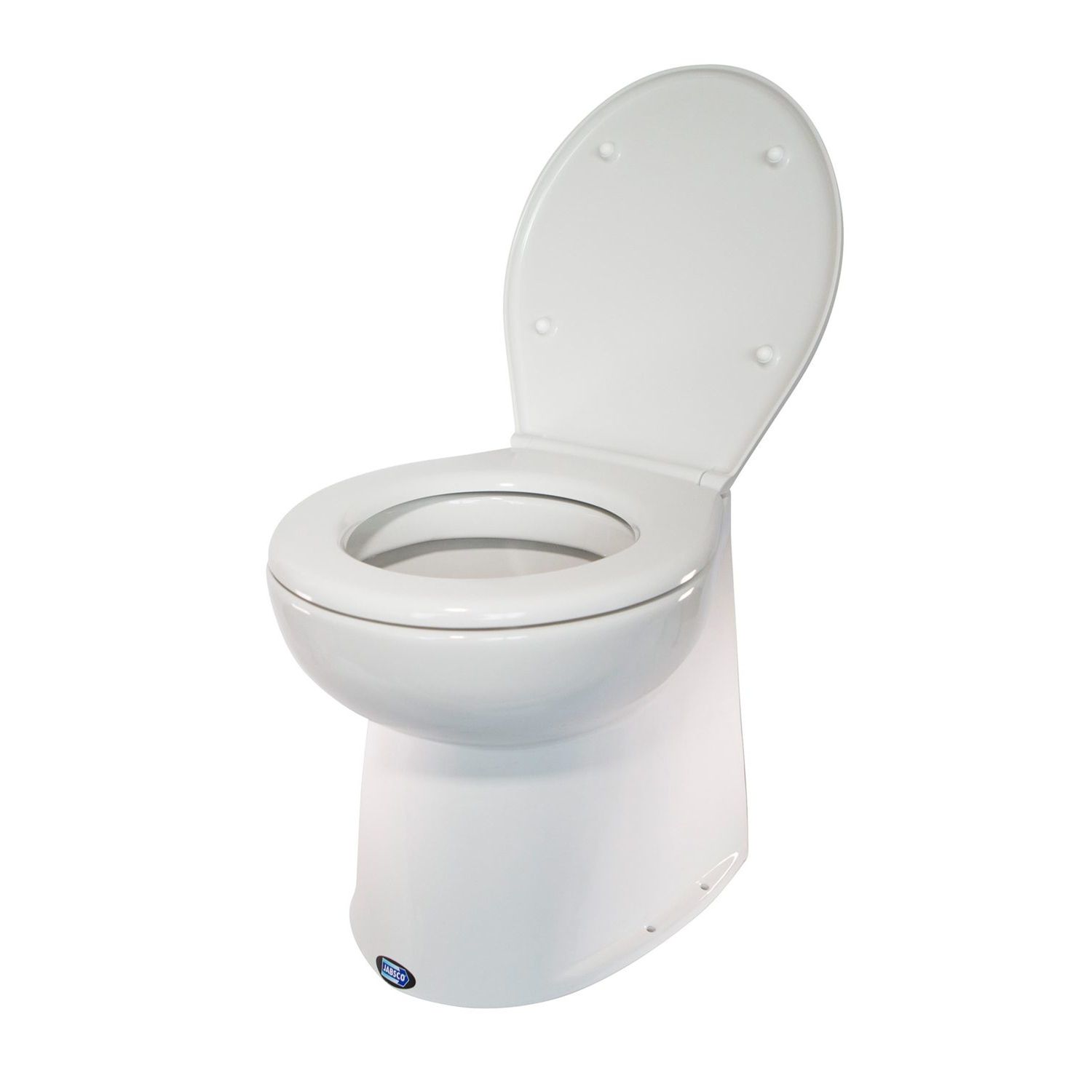 Jabsco Deluxe Flush El-toilet 14" Lige Bagkant Pumpe 12v