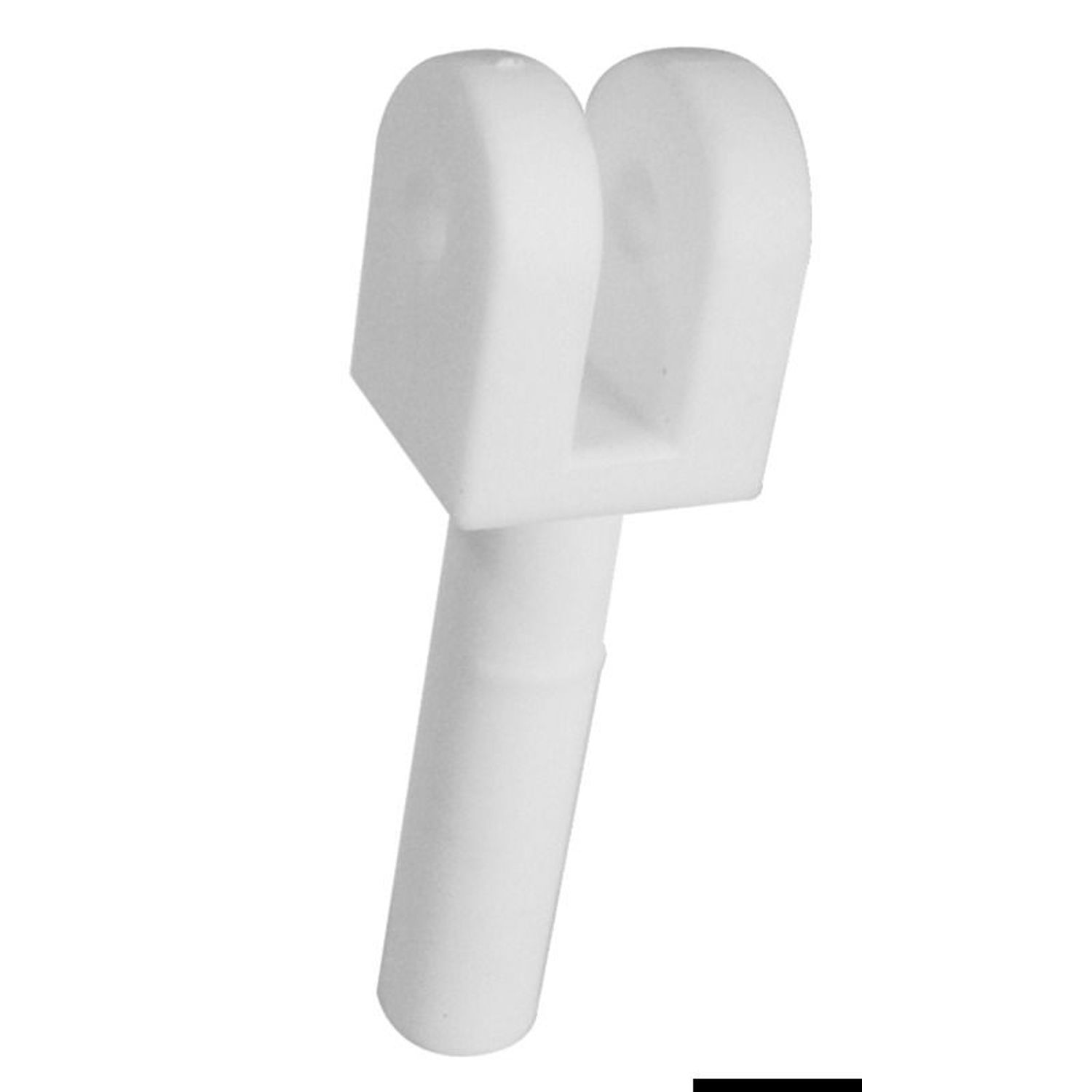Varahankain valkoisiin nylon-bimini-toppeihin