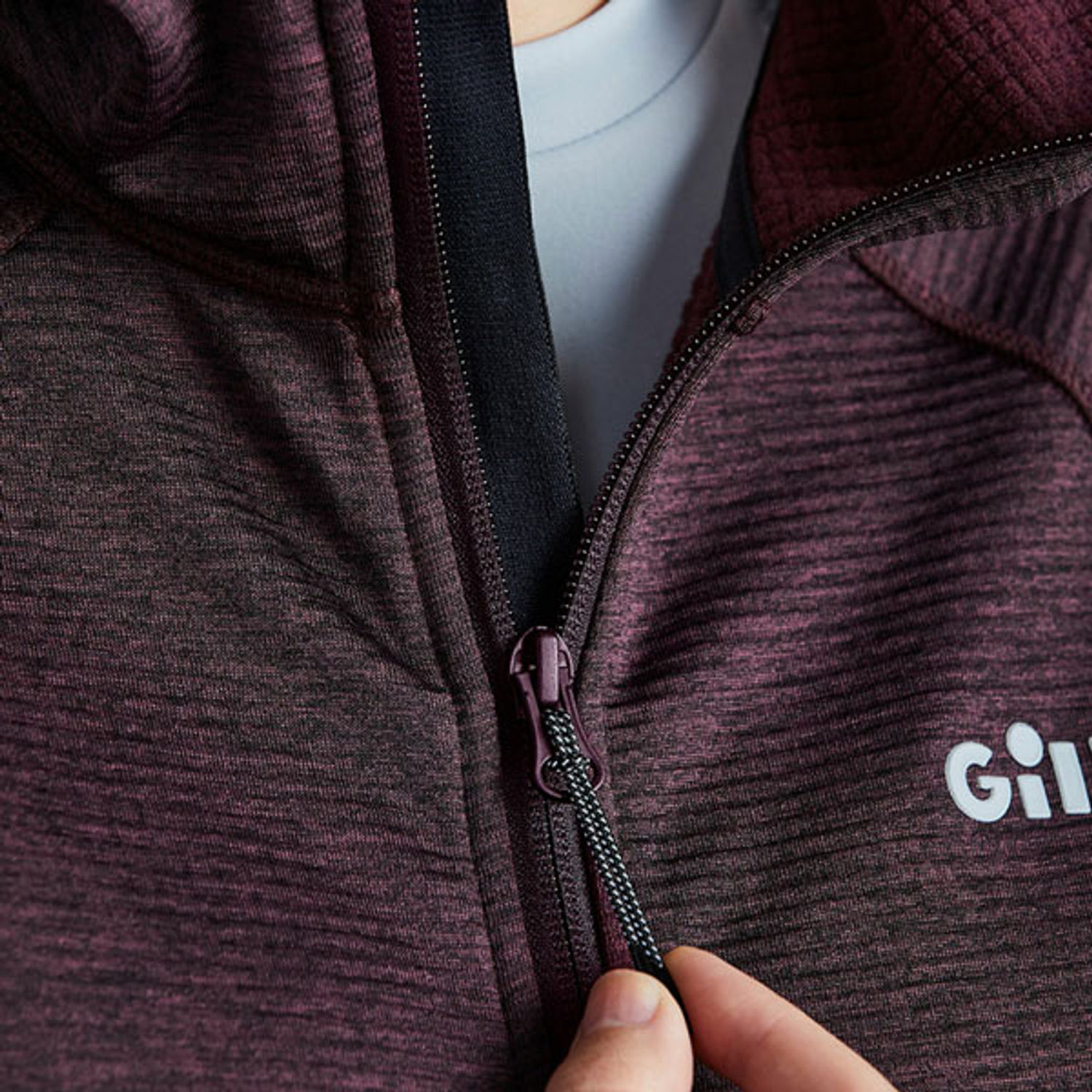 Gill 1101W Dart hoodie dame mørke lilla