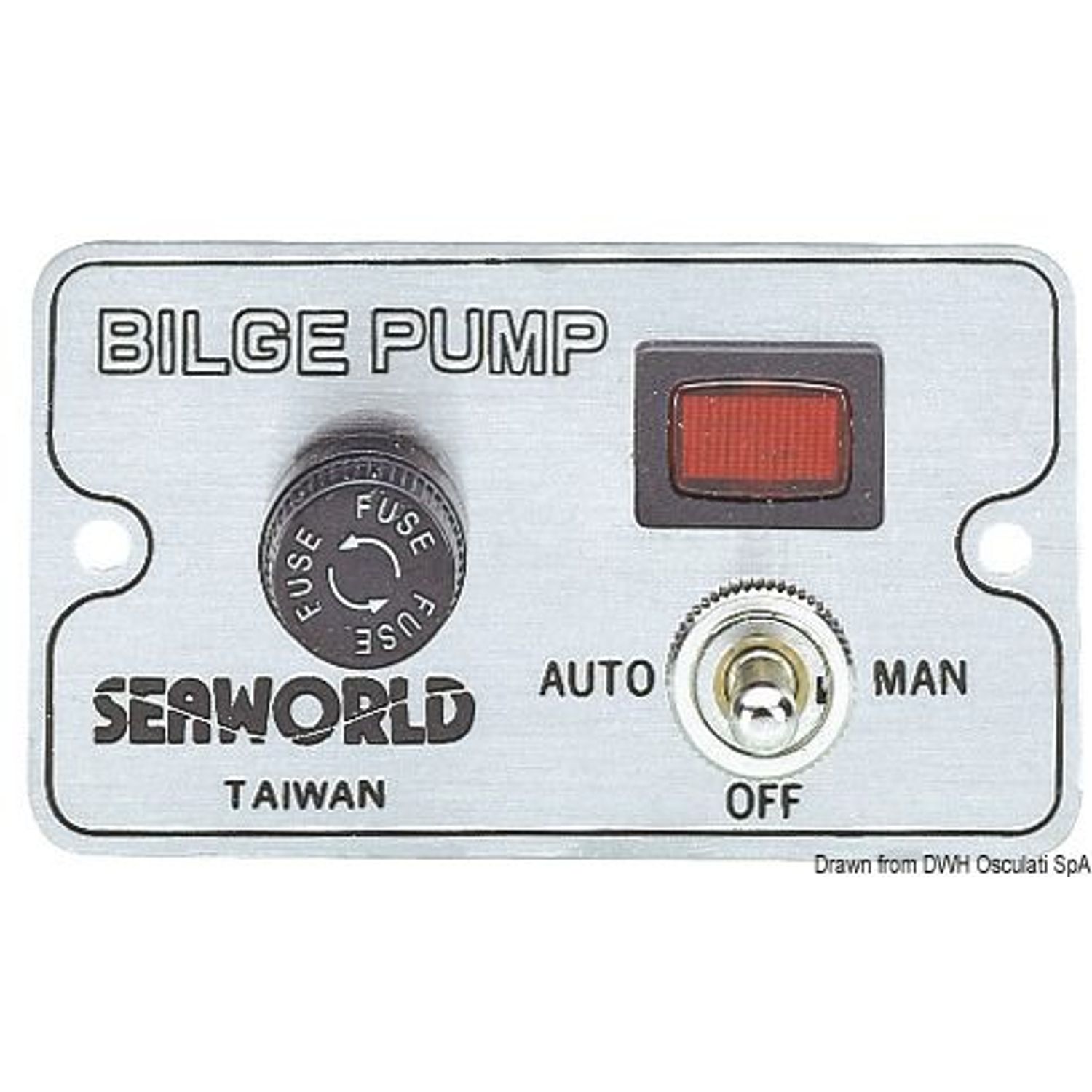 Pilssipumpun kytkinpaneeli