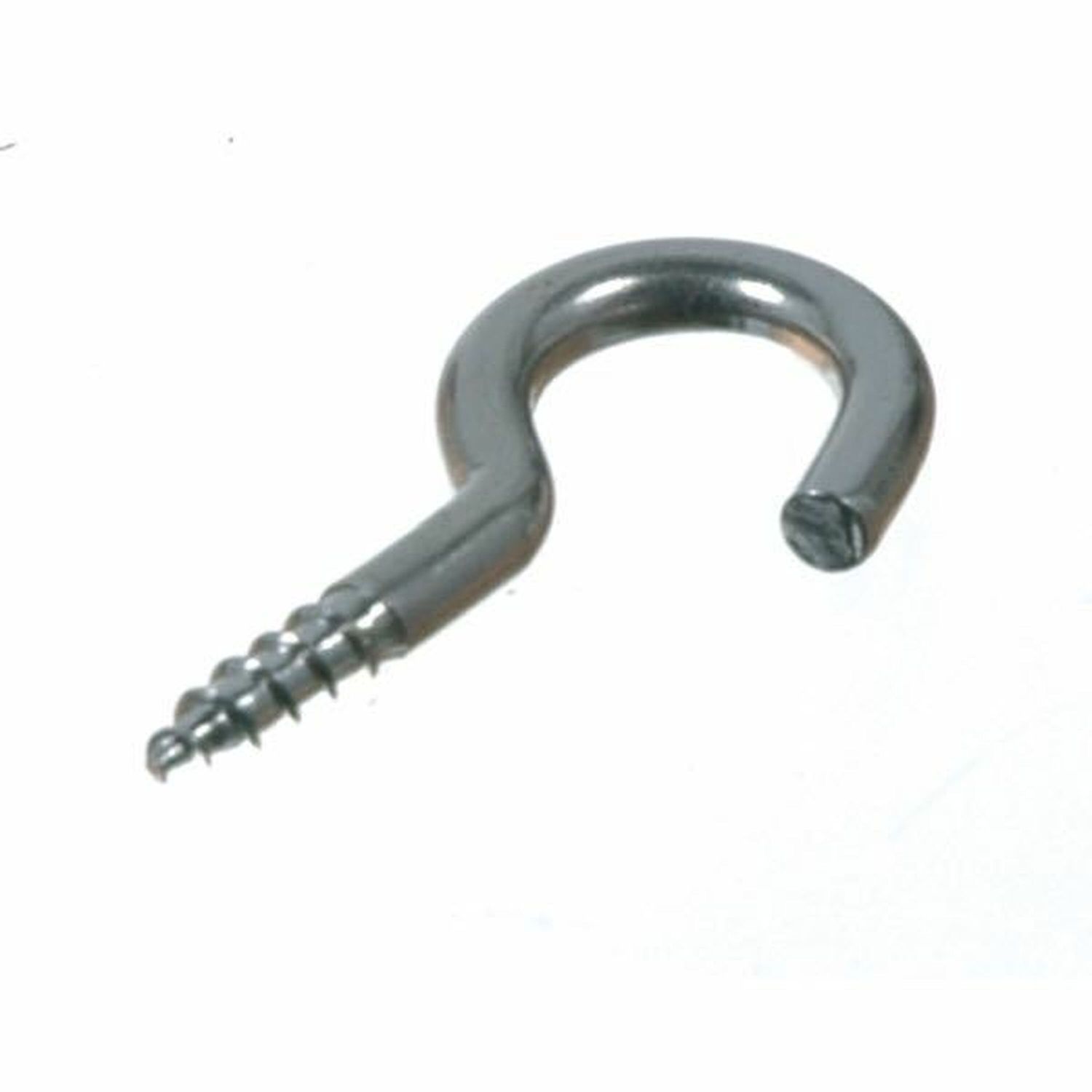 Skruekrog i poleret rustfrit stål