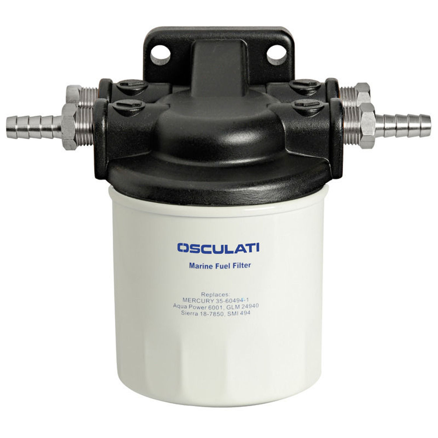 Bensinfilter med plastfilterhode 182-404 l/h