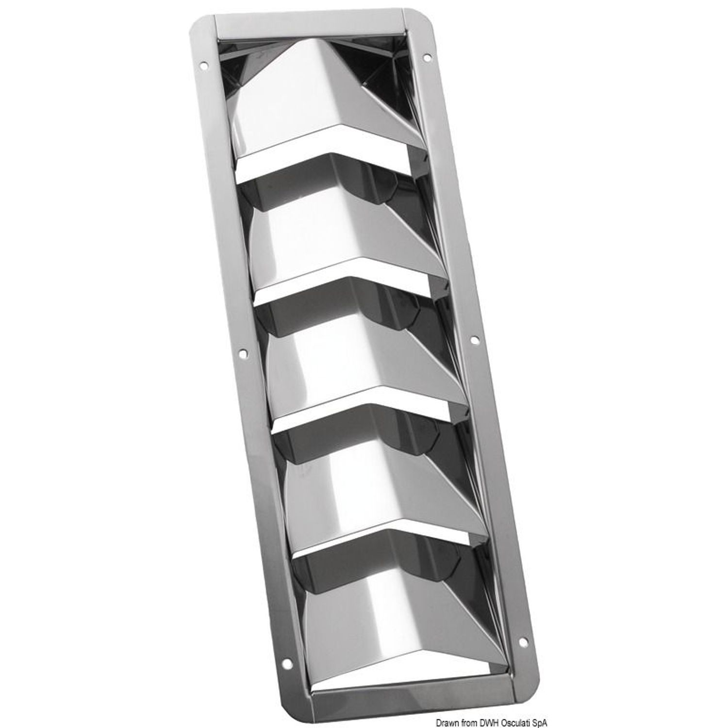 Säleikköventtiili moottoritilaan 326x114 mm