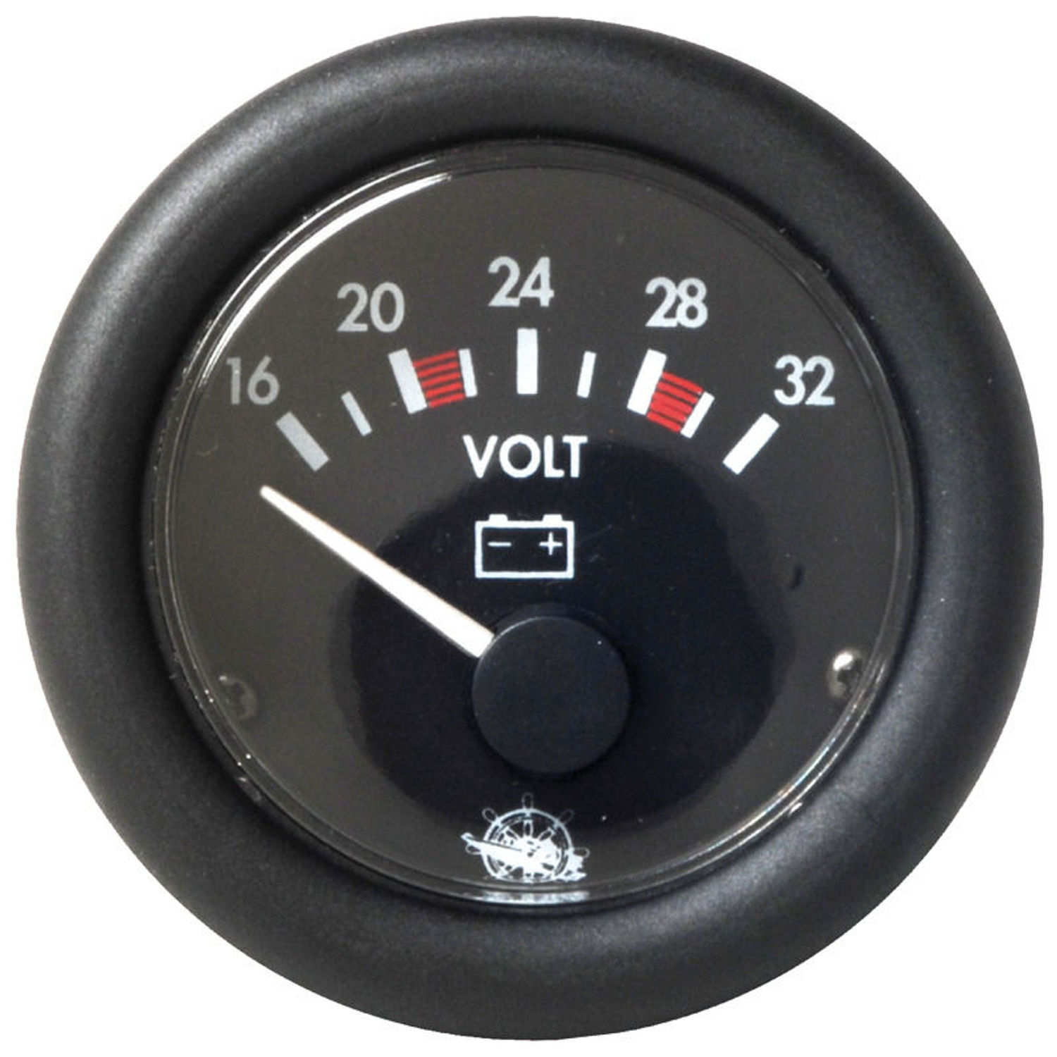 Guardian voltmeter vit 10-16 V
