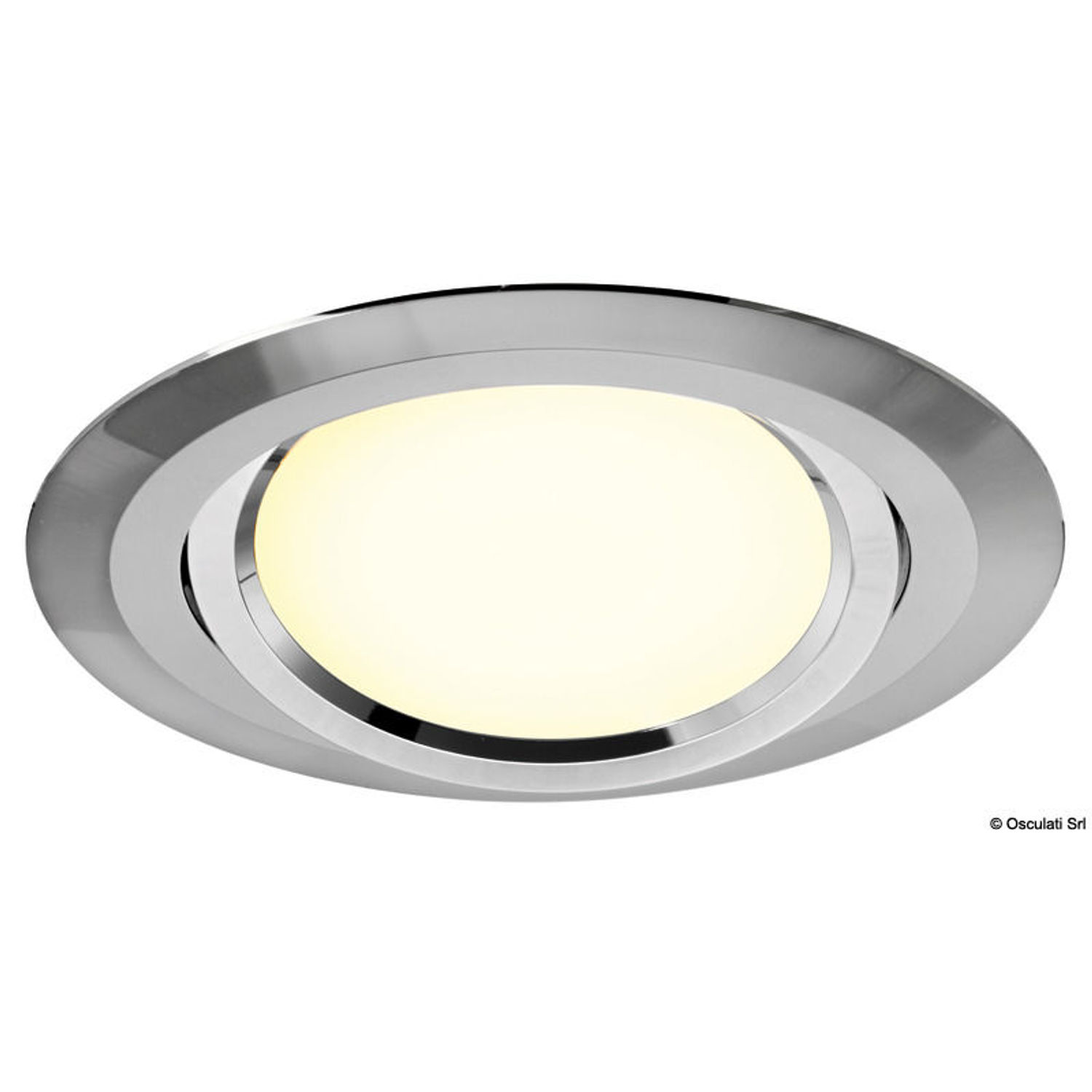 Infälld vridbar LED-lampa, varmt ljus 4W