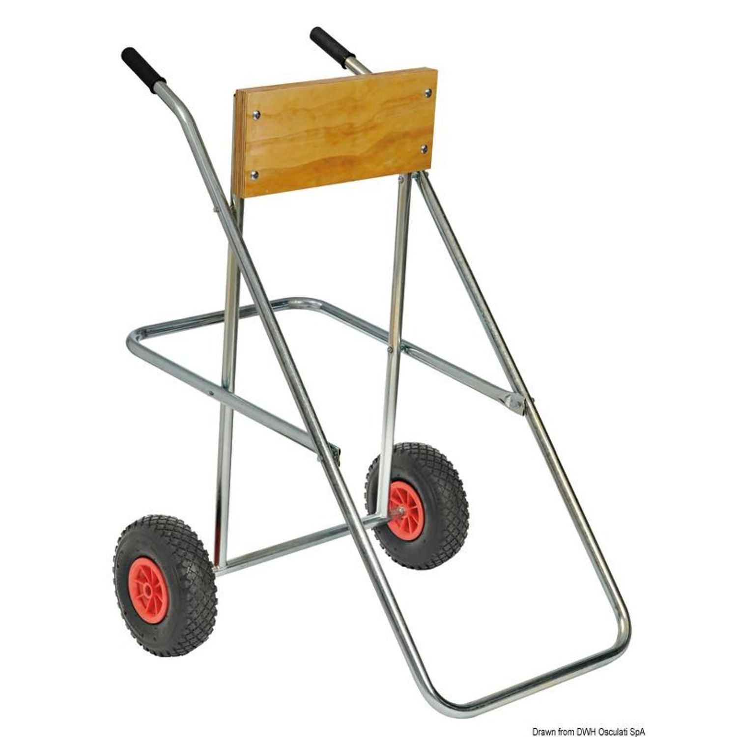 MEDIUM sammenleggbar vogn for utenbordsmotor