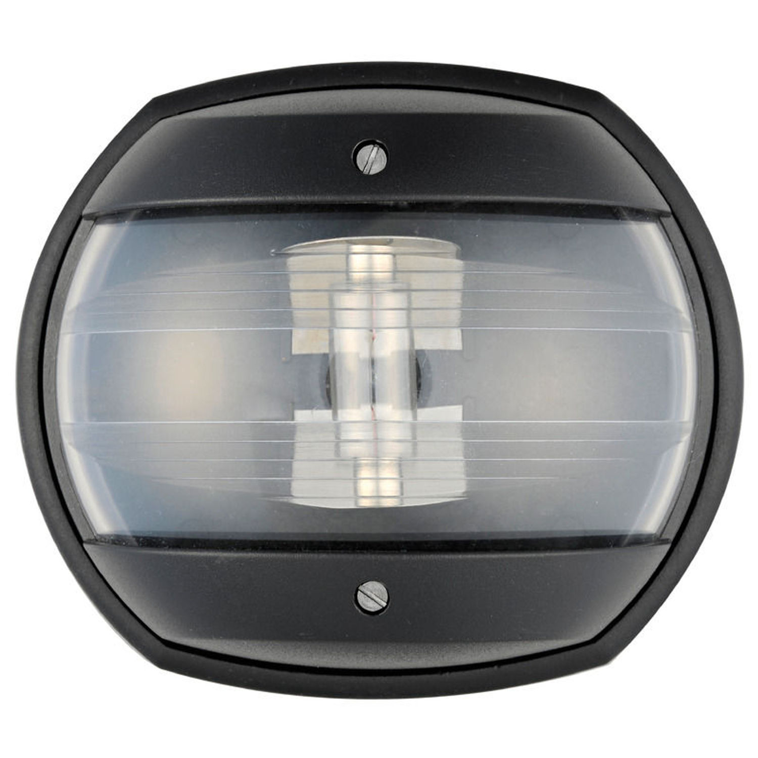 Maxi 20 svart 12 V/hvit navigasjonslanterne for baugen