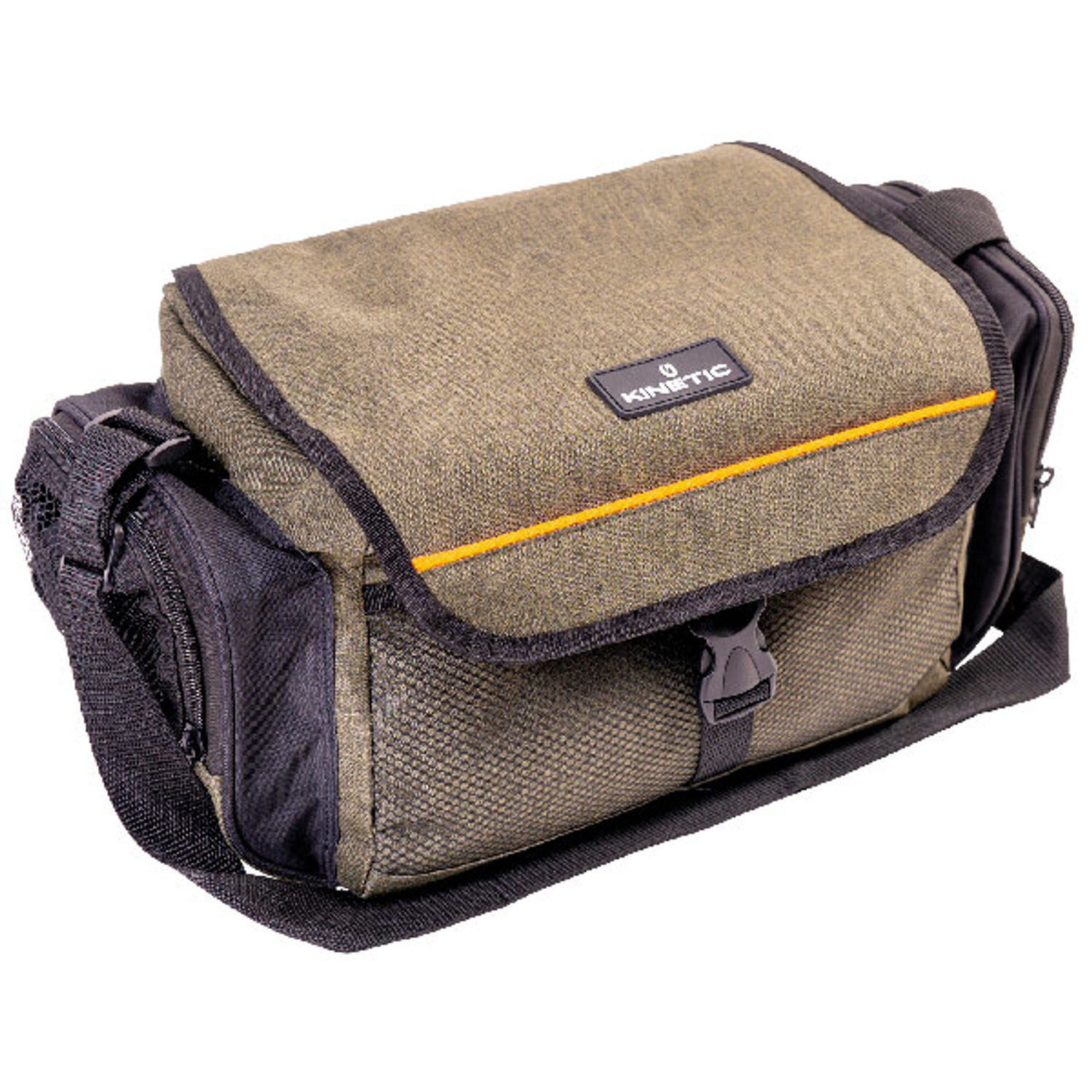 Kinetisk fiskepose med 3 bokser 39x37x20cm