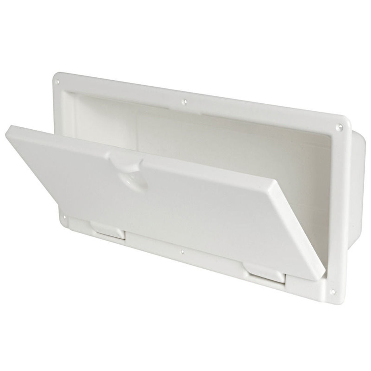 Peak i hvitpolert ABS 540 x 244 x 116 mm