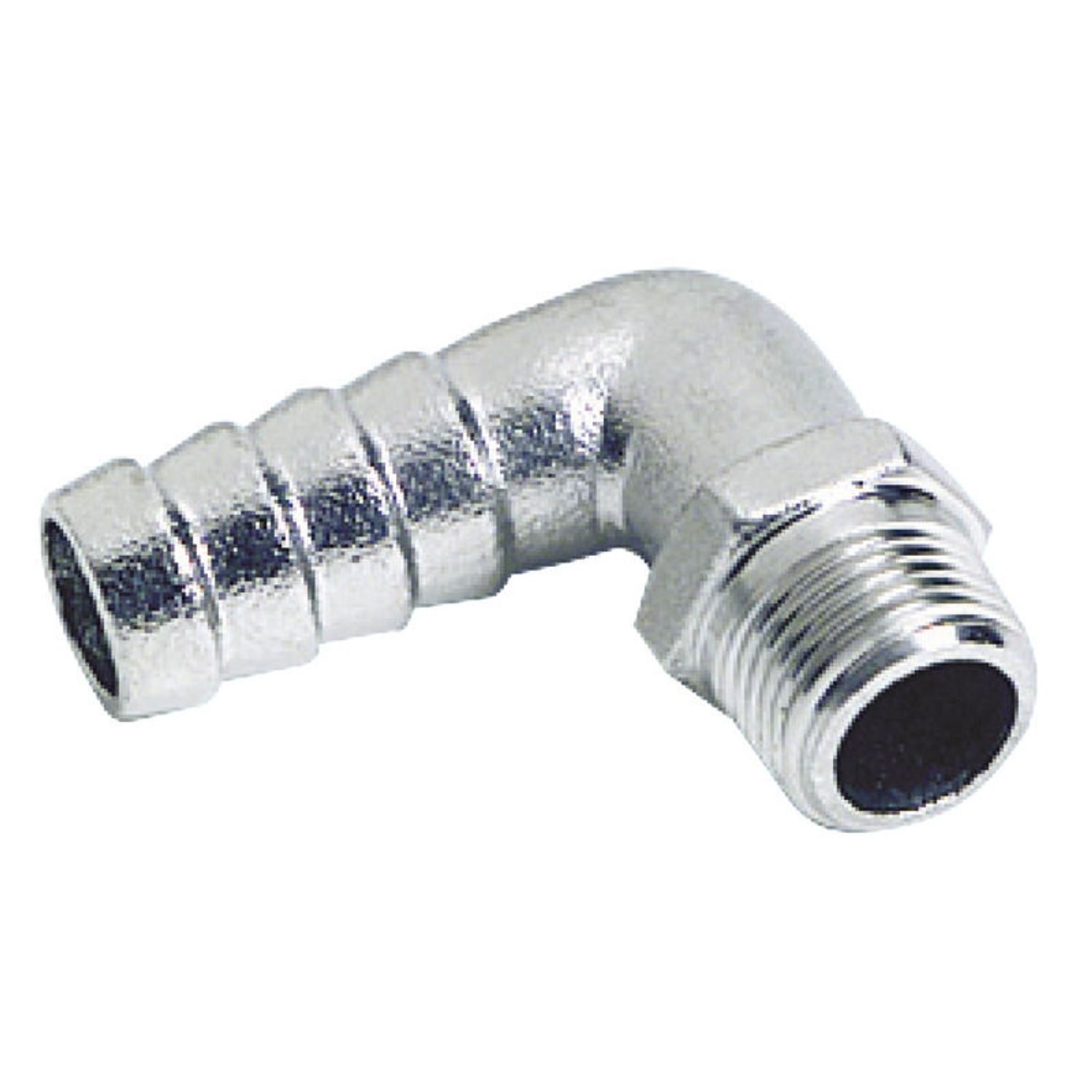 90° slangadapter med utvendig gjenge 1" x 30 mm