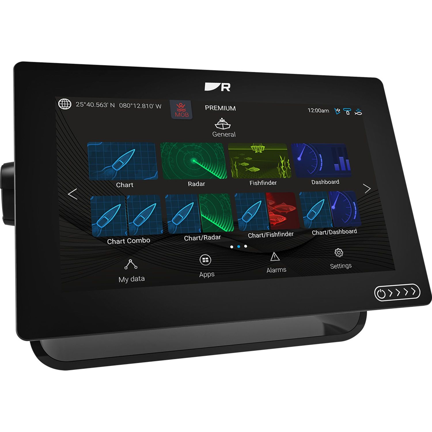 Raymarine Axiom+ 9 MFD Sjökortsplotter