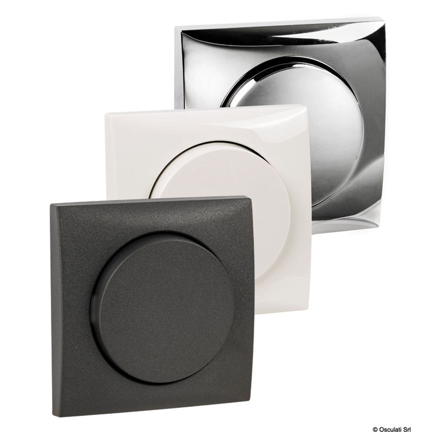 BERKER dobbelt USB A+C-uttak 3+3 A