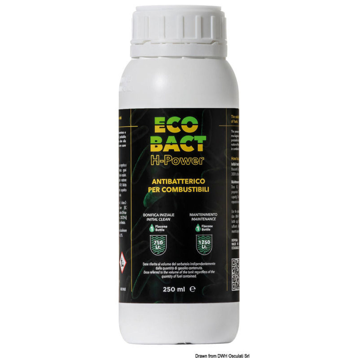 ECO-BACT H-Power brændstofbiocid 250 ml