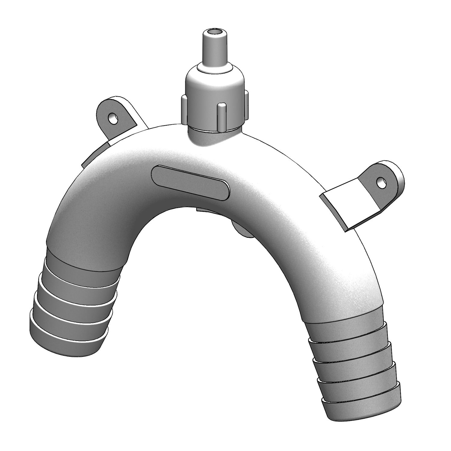 Trudesign Vakumventil 25 mm Hvid Komposit